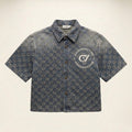 DENIM CV MONOGRAM SHIRT